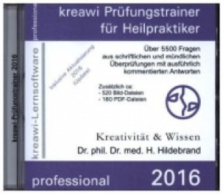 kreawi-Prüfungstrainer professional für Heilpraktiker 2016, CD-ROM + DVD