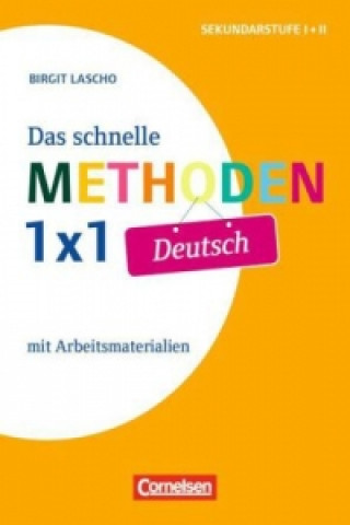 Das schnelle Methoden-1x1 Deutsch