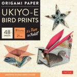 Origami Paper - Ukiyo-e Bird Prints - 8 1/4