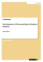 Development of Processed Spices Products Industry