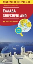 MARCO POLO Karte Länderkarte Griechenland 1:800 000. Greece / Grèce