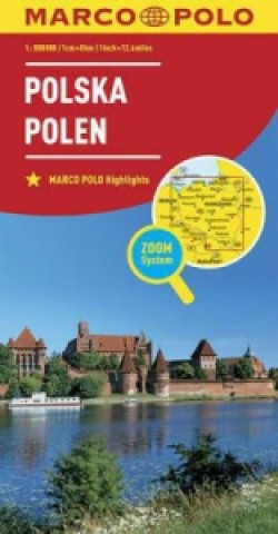 Polsko Polska Polen 1:800 000
