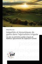 Inegalites et dynamiques de genre dans l'agriculture irriguee