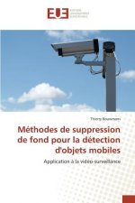 Methodes de suppression de fond pour la detection d'objets mobiles