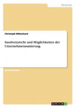 Insolvenzrecht und Moeglichkeiten der Unternehmenssanierung