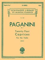 Paganini: Twenty-Four Caprices for the Violin, Op. 1