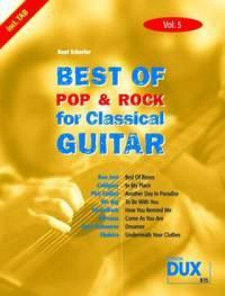 Best Of Pop & Rock For Classical Guitar