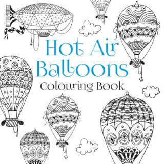 Hot Air Balloons Colouring Book