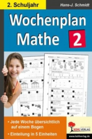 Wochenplan Mathe, Klasse 2