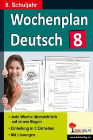 Wochenplan Deutsch, 8. Schuljahr