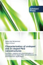 Characterization of undoped and Zn doped Pbi2 nanostructures