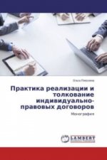 Praktika realizacii i tolkovanie individual'no-pravovyh dogovorov