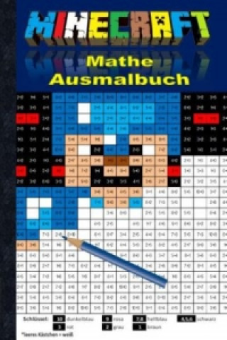 Minecraft Mathe Ausmalbuch