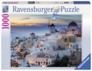 Abend über Santorini (Puzzle)