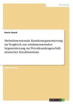 Mehrdimensionale Kundensegmentierung im Vergleich zur eindimensionalen Segmentierung im Privatkundengeschaft deutscher Kreditinstitute