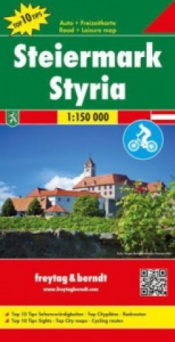 Styria Road-,Cycling- & Leisure Map 1:150.000