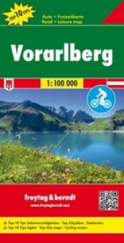 Vorarlberg Road-,Cycling- & Leisure Map 1:100.000