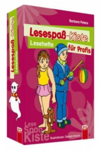 Lesespaß-Kiste für Profis, 16 Lesehefte