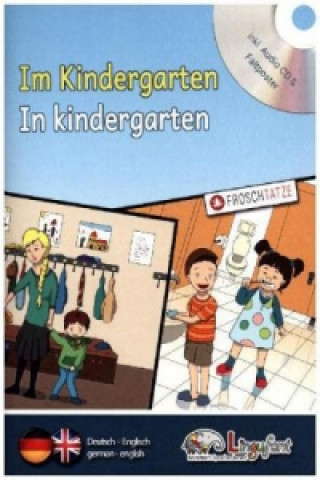 Lingufant - Im Kindergarten / In kindergarten, m. Audio-CD