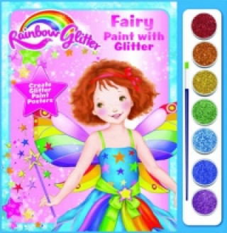 Rainbow Glitter Paint with Glitter - Fairy Floss