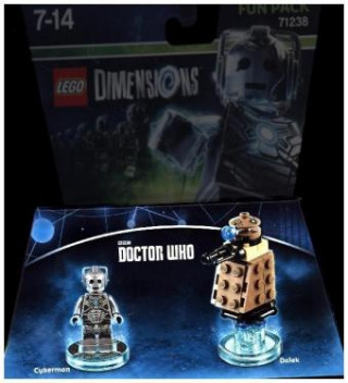 LEGO Dimensions, Fun Pack, Doctor Who, Cyberman, 2 Figuren