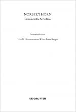 Norbert Horn, Gesammelte Schriften