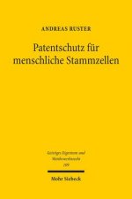 Patentschutz fur menschliche Stammzellen