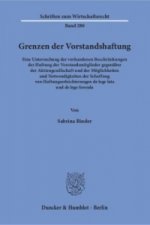 Grenzen der Vorstandshaftung