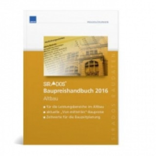 sirAdos Baupreishandbuch 2016 Altbau