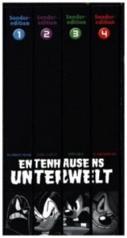 Lustiges Taschenbuch, Sonderedition - Entenhausens Unterwelt, 4 Bde.