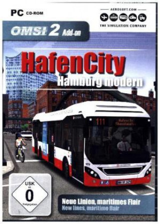 OMSI 2 - AddOn Hafen City Hamburg modern, 1 CD-ROM