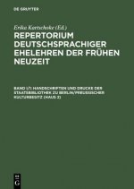 Repertorium Deutschsprachiger Ehelehren Der Fruehen Neuzeit Erarbeitet Von Walther Behrendt, Stefanie Franke, Ulrich Gaebel,