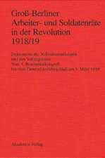Gross-Berliner Arbeiter- Und Soldatenraete in Der Revolution 1918/19 Vom 1. Reichsraetekongreb Bis Zum Generalstreikbeschlub am 3. Marz 1919