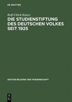 Studienstiftung des deutschen Volkes seit 1925
