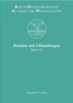 Berichte und Abhandlungen, Band 10