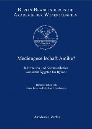 Mediengesellschaft Antike?