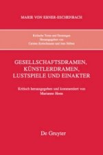 Kritische Texte und Deutungen, Band 7, Gesellschaftsdramen, Kunstlerdramen, Lustspiele und Einakter