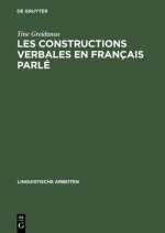 Les Constructions Verbales En Francais Parle