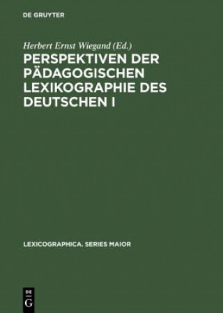 Perspektiven Der Padagogischen Lexikographie Des Deutschen I