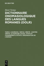 Dictionnaire onomasiologique des langues romanes (DOLR), Tome 3, Adhesion / refus. Verite - contre-verite. Le domaine causal. Etats et changements d'e