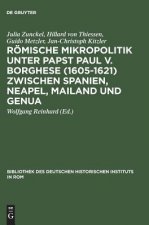 Roemische Mikropolitik unter Papst Paul V. Borghese (1605-1621) zwischen Spanien, Neapel, Mailand und Genua