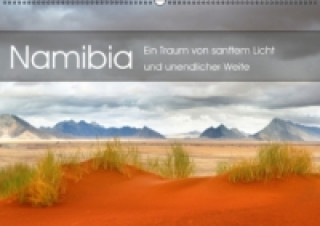 Namibia: Ein Traum von sanftem Licht und unendlicher Weite (Wandkalender 2017 DIN A2 quer)