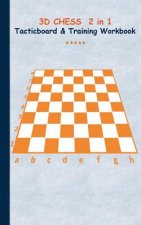 3D Chess 2 in 1 Tacticboard and Training Book