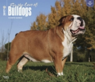 Bulldogs - For the Love of 2017 - 18-Monatskalender mit freier DogDays-App