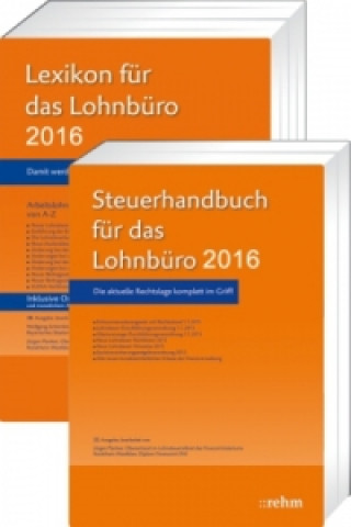 Lexikon für das Lohnbüro / Steuerhandbuch für das Lohnbüro 2016, 2 Bde.