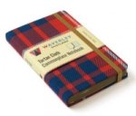 Waverley (M): Hamilton Red Tartan Cloth Commonplace Notebook