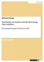 Rating von Staaten und die Bewertung ihrer Anleihen