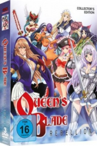 Queen's Blade Rebellion, 3 DVDs (OmU), Collector's Edition