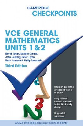 Cambridge Checkpoints VCE General Mathematics Units 1&2