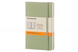 Moleskine Willow Green Pocket Ruled Notebook Hard